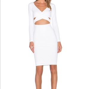 Nookie Selena Long Sleeve Gown Gold Rrp 
